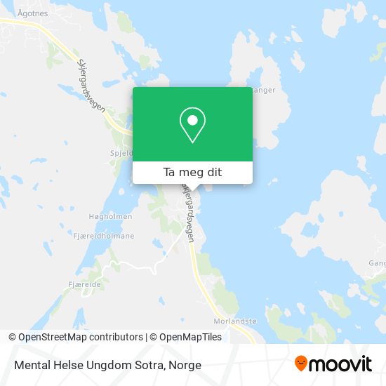 Mental Helse Ungdom Sotra kart