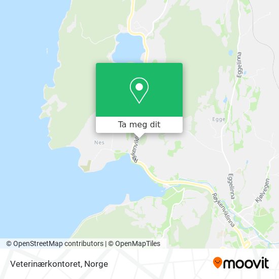 Veterinærkontoret kart