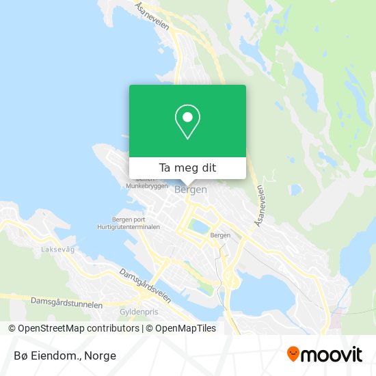 Bø Eiendom. kart