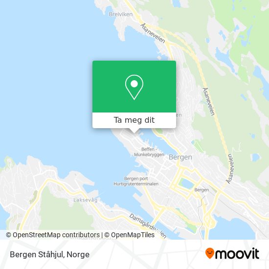 Bergen Ståhjul kart