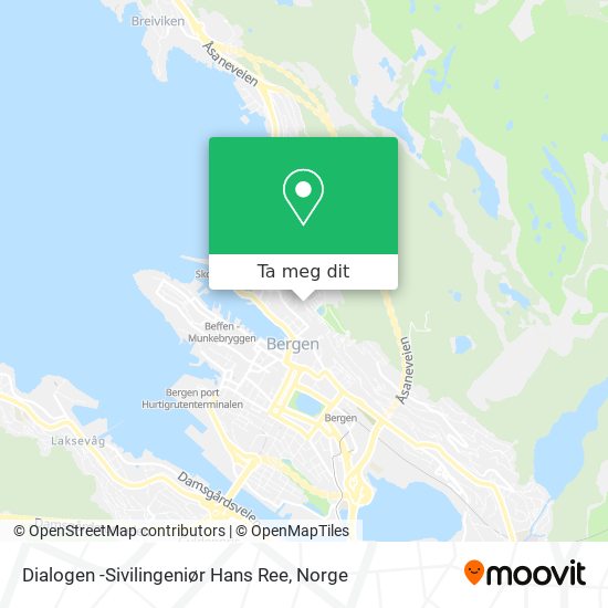 Dialogen -Sivilingeniør Hans Ree kart
