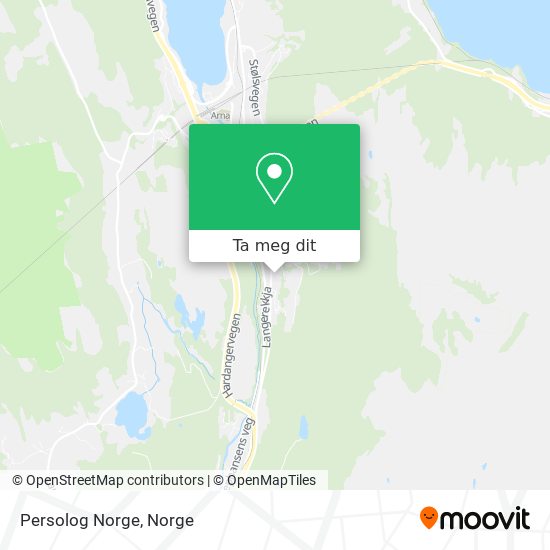 Persolog Norge kart