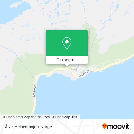 Ålvik Helsestasjon kart