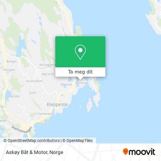 Askøy Båt & Motor kart