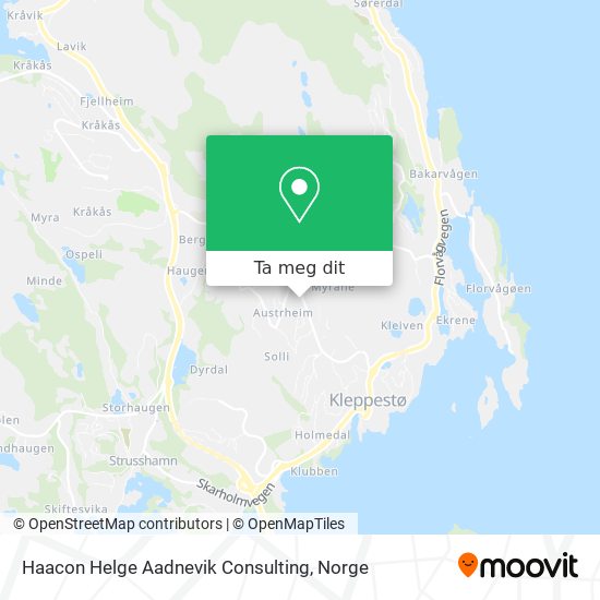 Haacon Helge Aadnevik Consulting kart