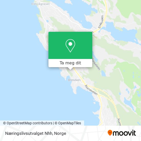 Næringslivsutvalget Nhh kart