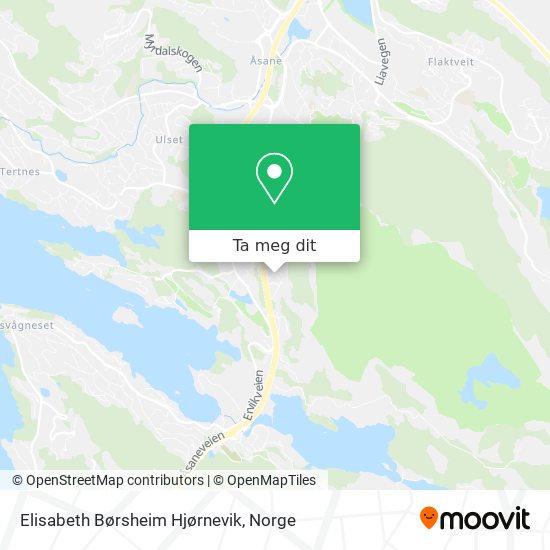 Elisabeth Børsheim Hjørnevik kart