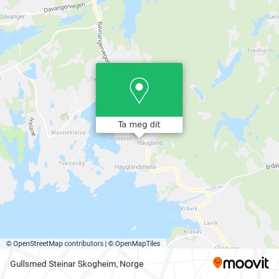 Gullsmed Steinar Skogheim kart