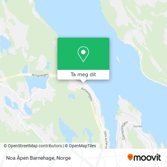 Noa Åpen Barnehage kart
