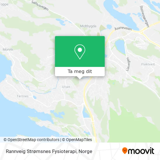 Rannveig Strømsnes Fysioterapi kart