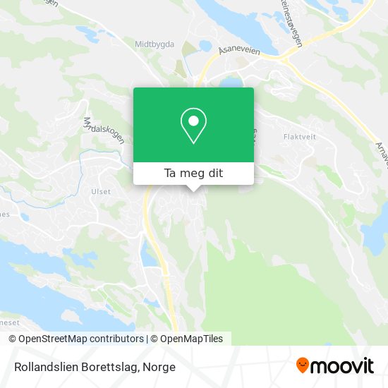 Rollandslien Borettslag kart