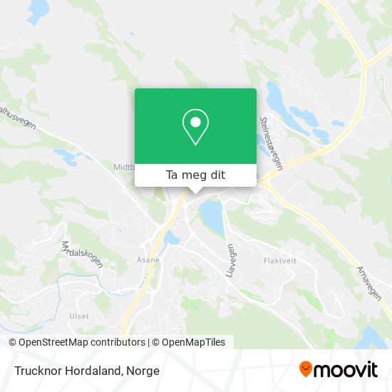 Trucknor Hordaland kart