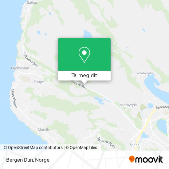 Bergen Dun kart