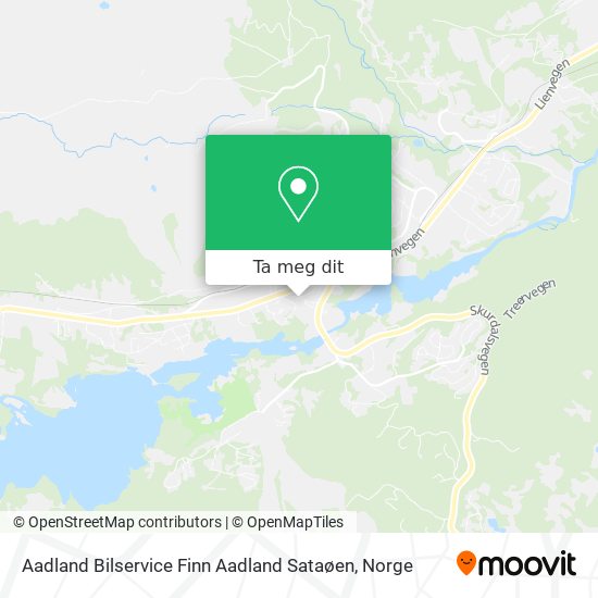 Aadland Bilservice Finn Aadland Sataøen kart