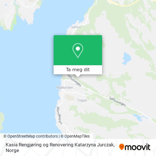Kasia Rengjøring og Renovering Katarzyna Jurczak kart