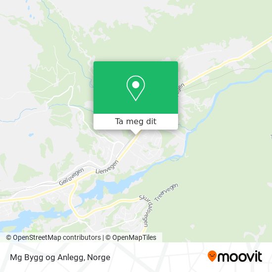 Mg Bygg og Anlegg kart