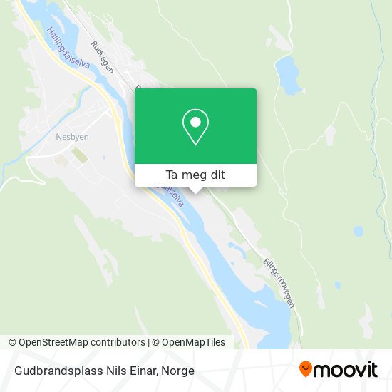 Gudbrandsplass Nils Einar kart