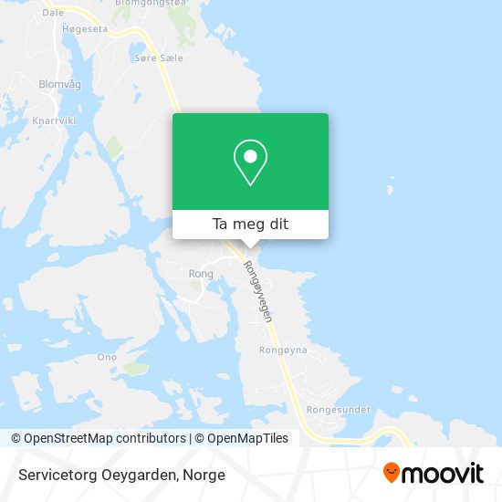 Servicetorg Oeygarden kart