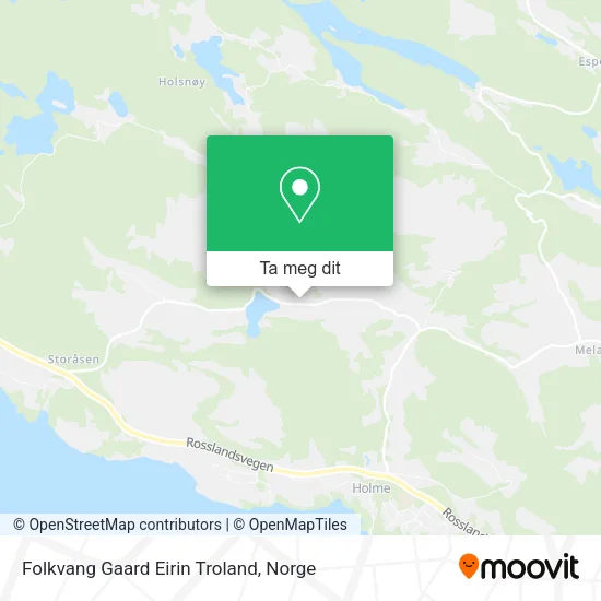 Folkvang Gaard Eirin Troland kart
