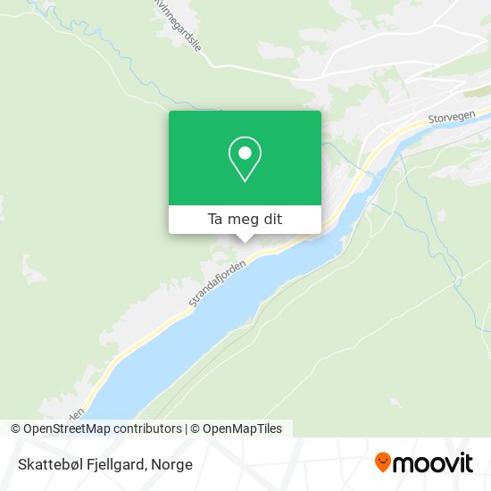 Skattebøl Fjellgard kart