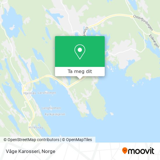 Våge Karosseri kart