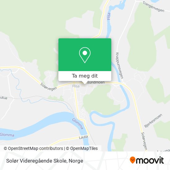 Solør Videregående Skole kart