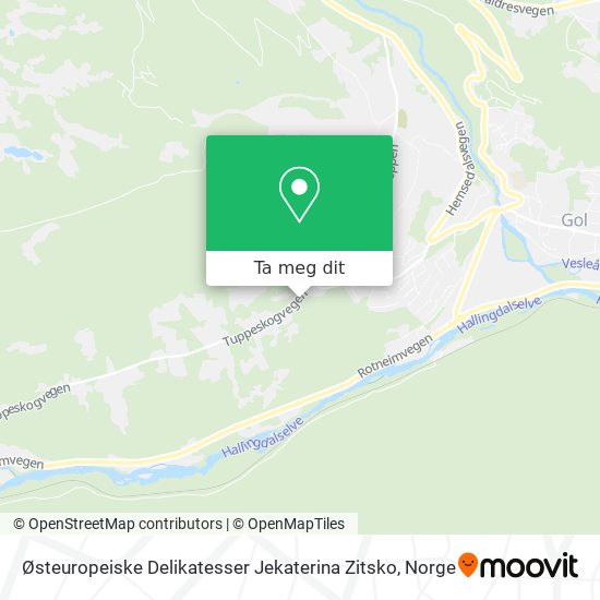 Østeuropeiske Delikatesser Jekaterina Zitsko kart