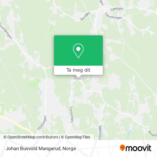 Johan Busvold Mangerud kart