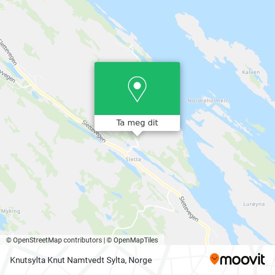 Knutsylta Knut Namtvedt Sylta kart