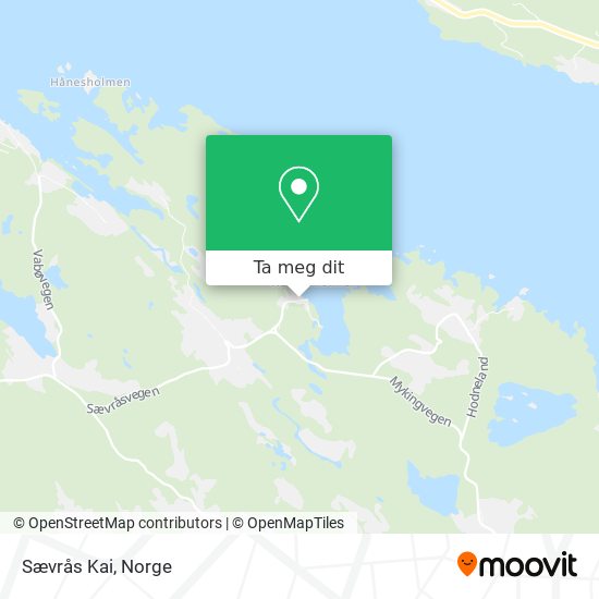 Sævrås Kai kart