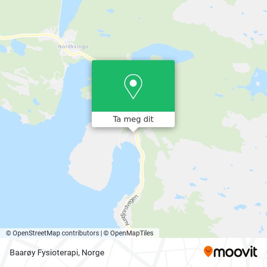 Baarøy Fysioterapi kart