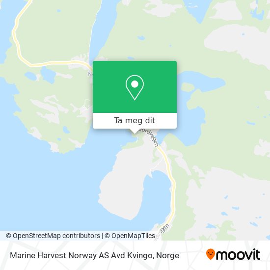 Marine Harvest Norway AS Avd Kvingo kart