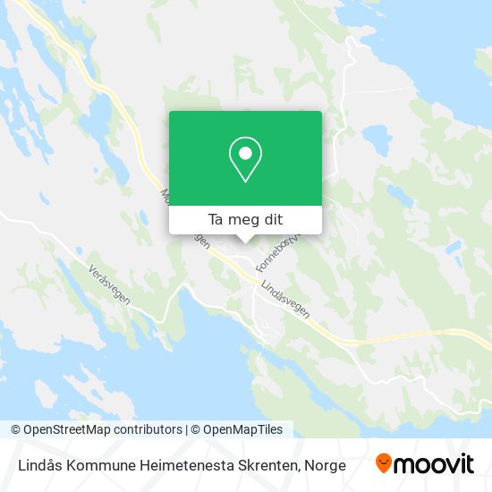 Lindås Kommune Heimetenesta Skrenten kart