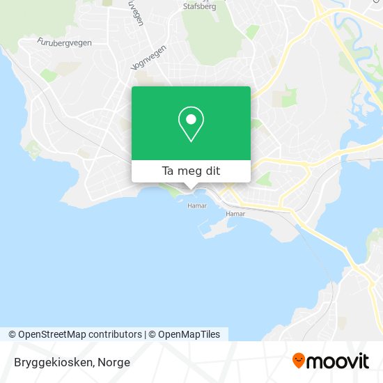 Bryggekiosken kart