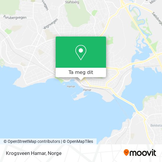 Krogsveen Hamar kart