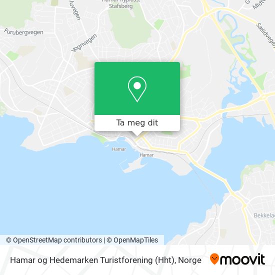 Hamar og Hedemarken Turistforening (Hht) kart