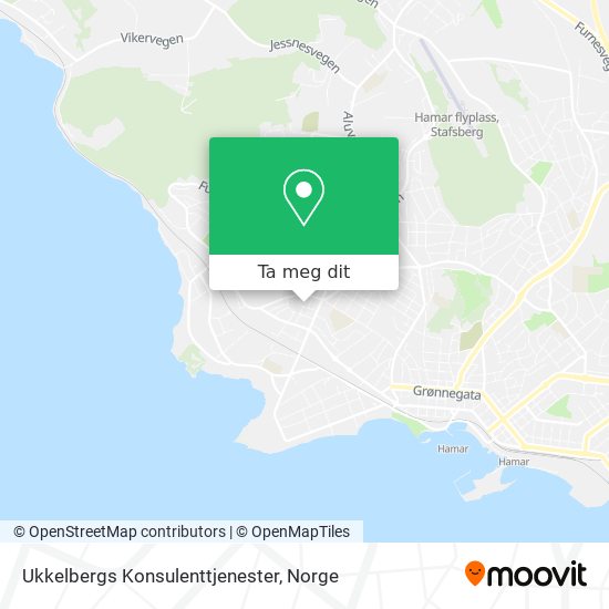 Ukkelbergs Konsulenttjenester kart