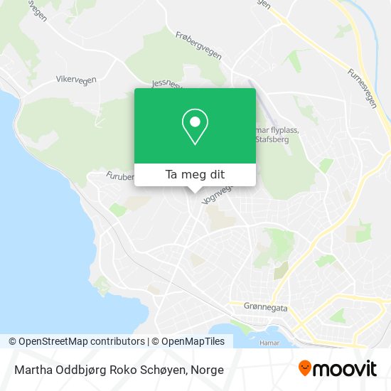 Martha Oddbjørg Roko Schøyen kart