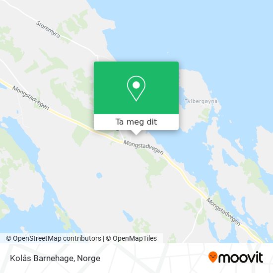 Kolås Barnehage kart