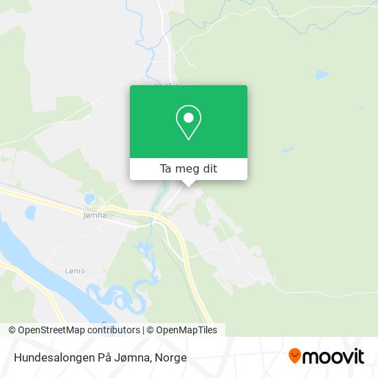 Hundesalongen På Jømna kart