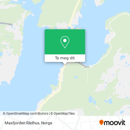 Masfjorden Rådhus kart