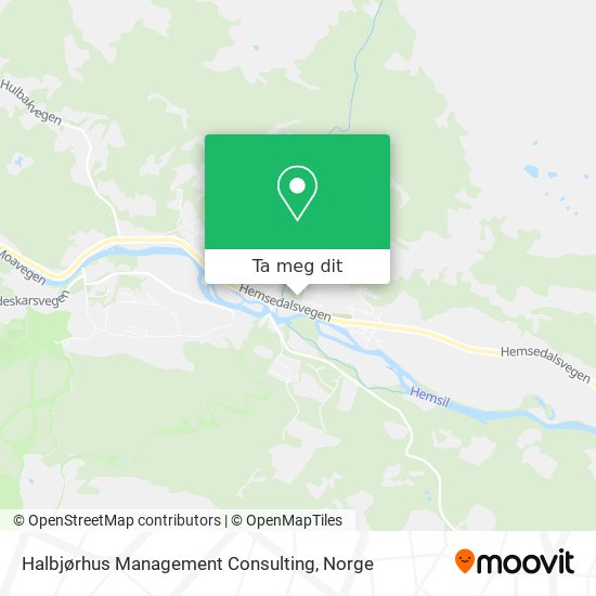 Halbjørhus Management Consulting kart