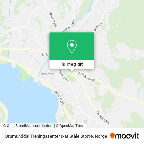 Brumunddal Treningssenter Ixat Ståle Storrø kart