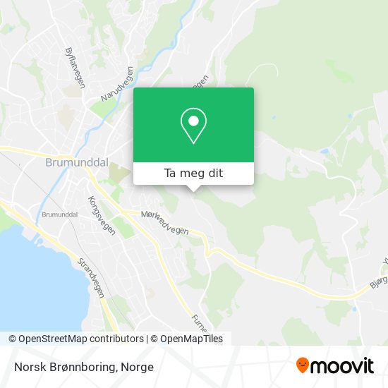 Norsk Brønnboring kart