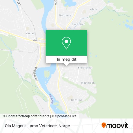 Ola Magnus Lømo Veterinær kart