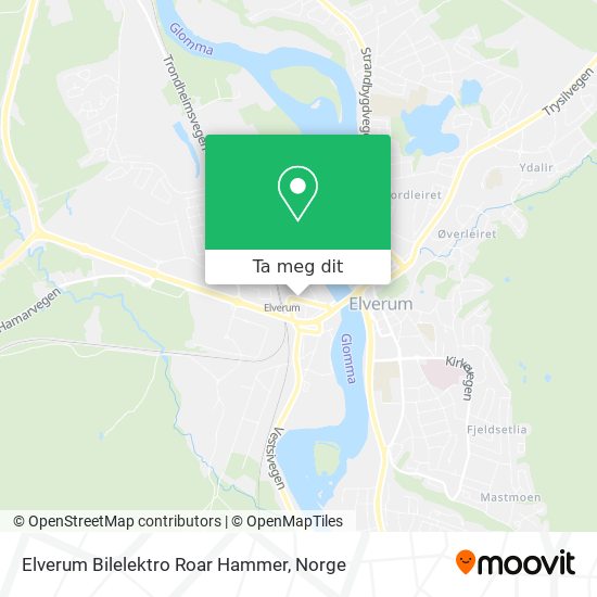 Elverum Bilelektro Roar Hammer kart