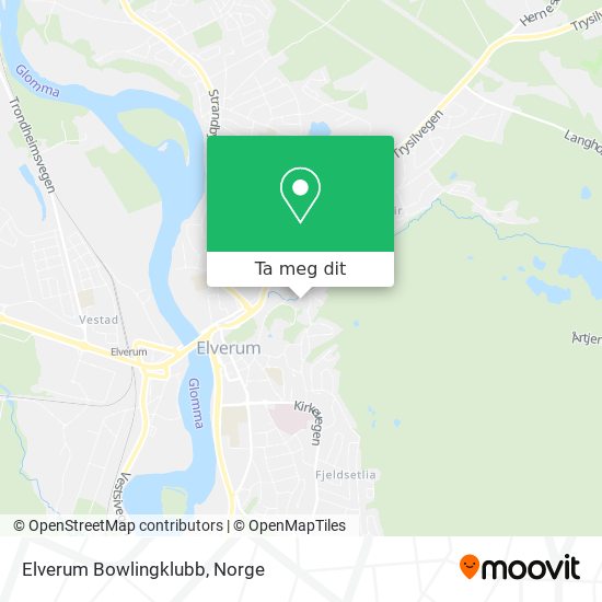 Elverum Bowlingklubb kart