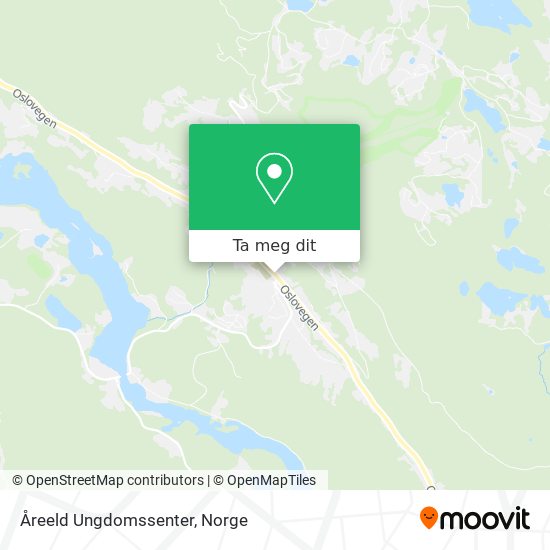 Åreeld Ungdomssenter kart