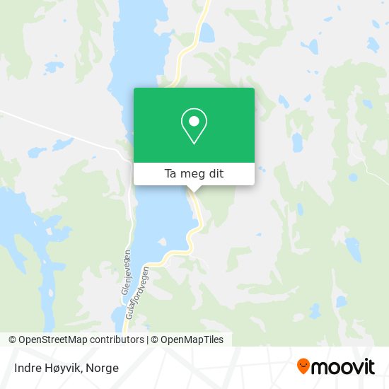 Indre Høyvik kart