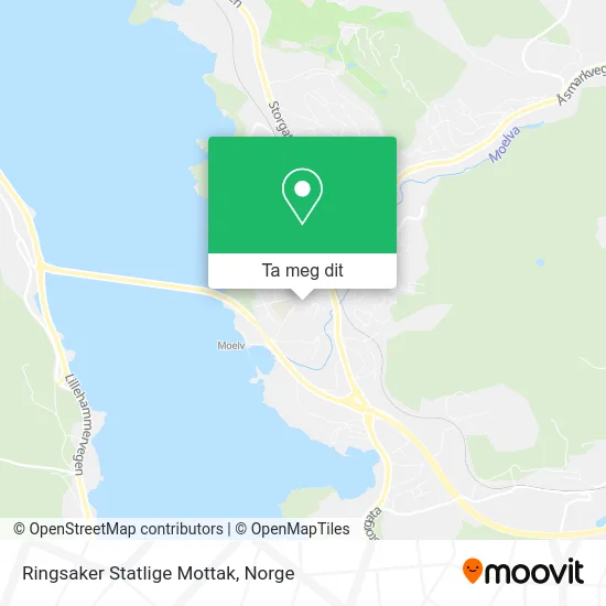 Ringsaker Statlige Mottak kart